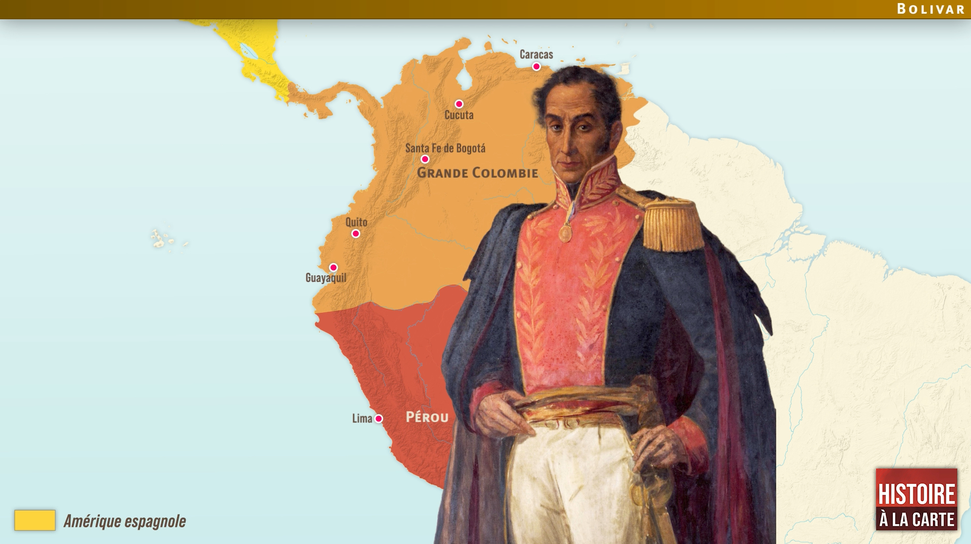 Les indépendances en Amérique espagnole